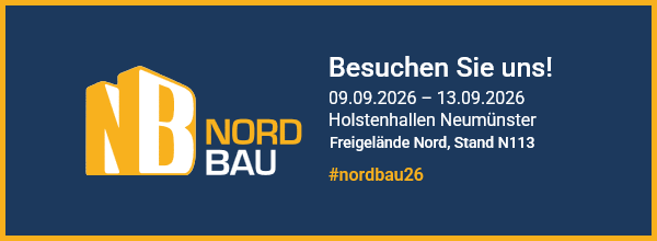 Nordbau 2026 Besuchen Sie uns!